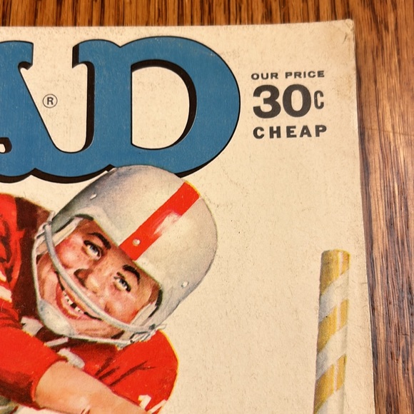 March ‘68 MAD Magazine No 117 Alfred E Neuman Football Field Goal - Picture 3 of 14